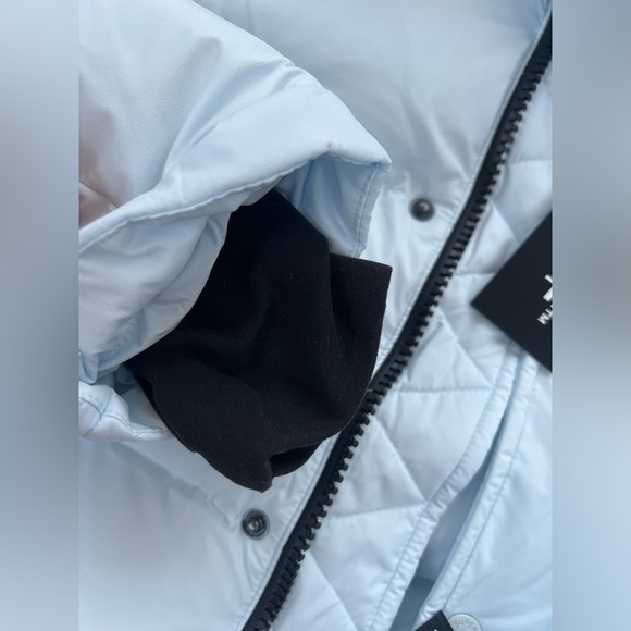 Aritzia Super Puff Shorty Coat in Clear Sky Blue Size XS - Picture 5 of 6